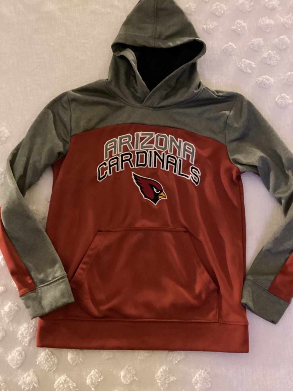 NFL Team Apparel Arizona Cardinals youth hoodie sweatshirt-SZ L 14/16
@5
